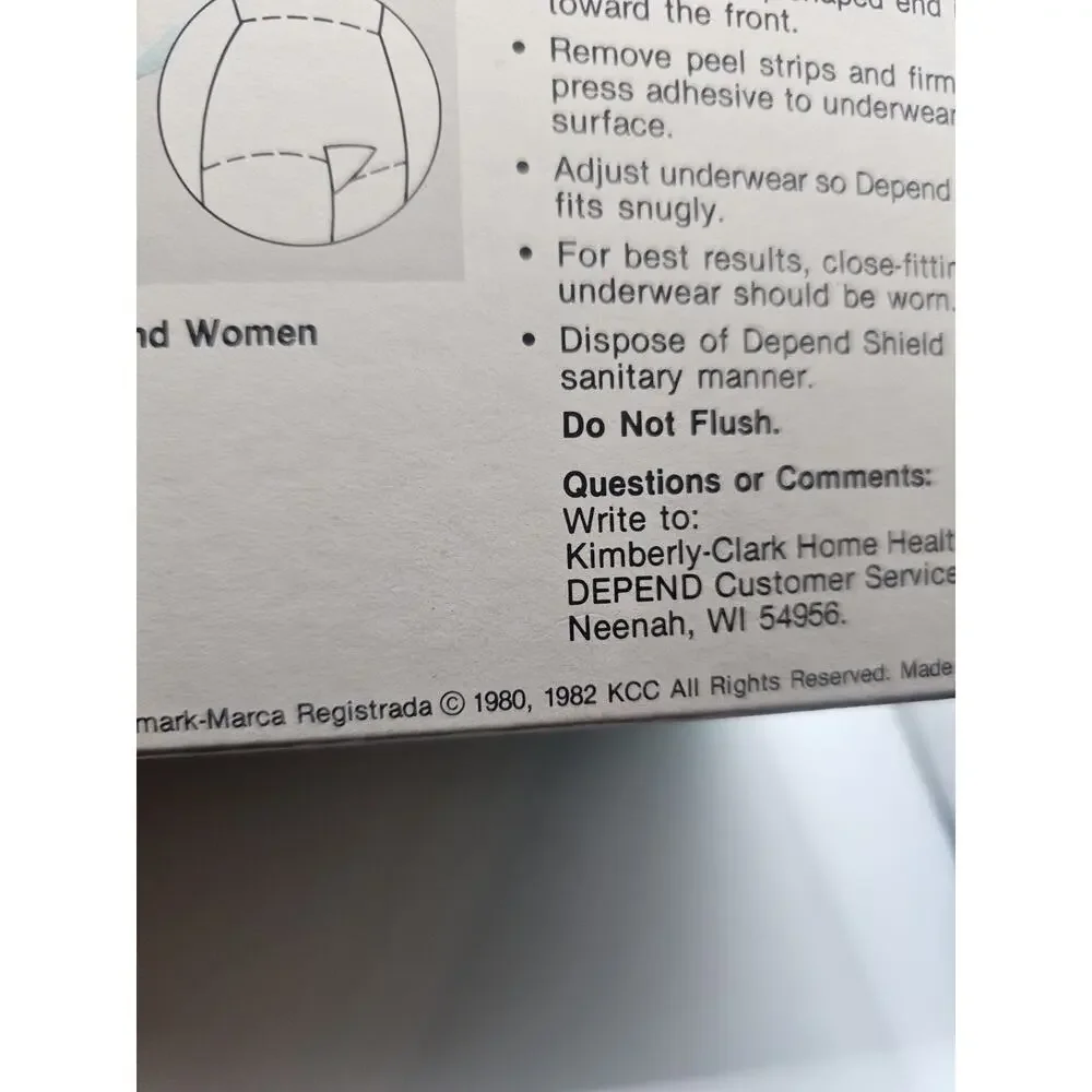 Depend vtg 1982